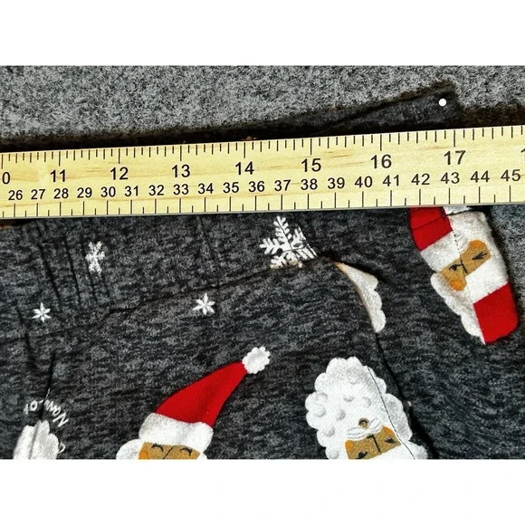 Old Navy Men's Santa Claus Christmas Winter Flannel Pajama Pants Sleep Lounge L - Picture 4 of 7